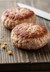 An overhead view of ingredients for tacos, featuring a bowl of smoky chorizo-style ground beef sausage surrounded by toppings like cilantro and avocado.