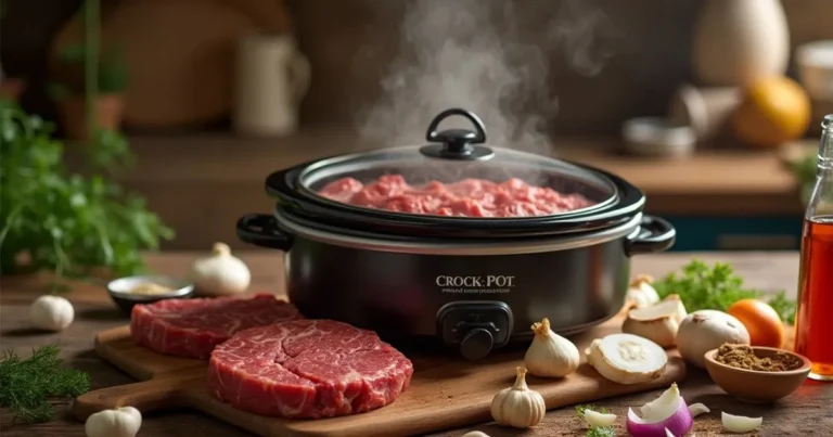 cube steak recipes crock pot