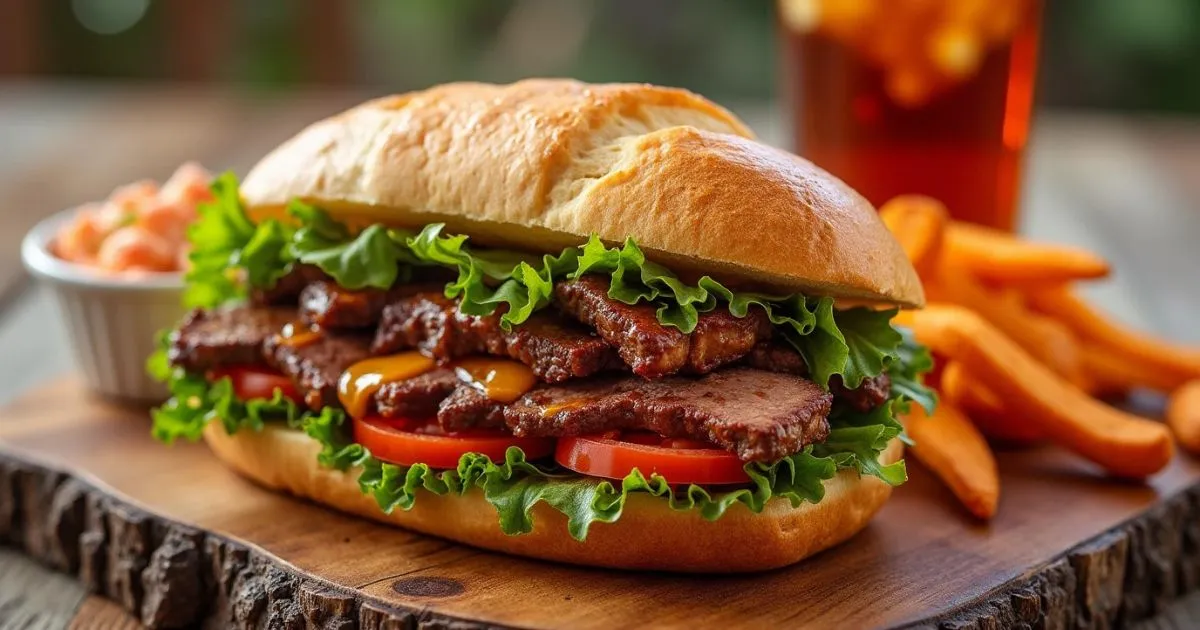 tri tip sandwich