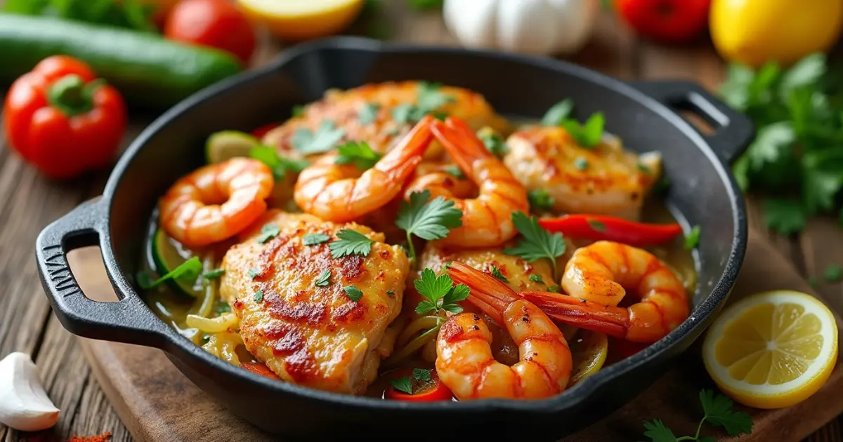 recipe for shrimp and chicken