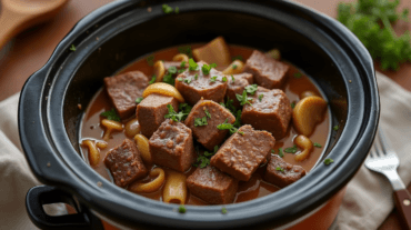 cube steak in crock pot