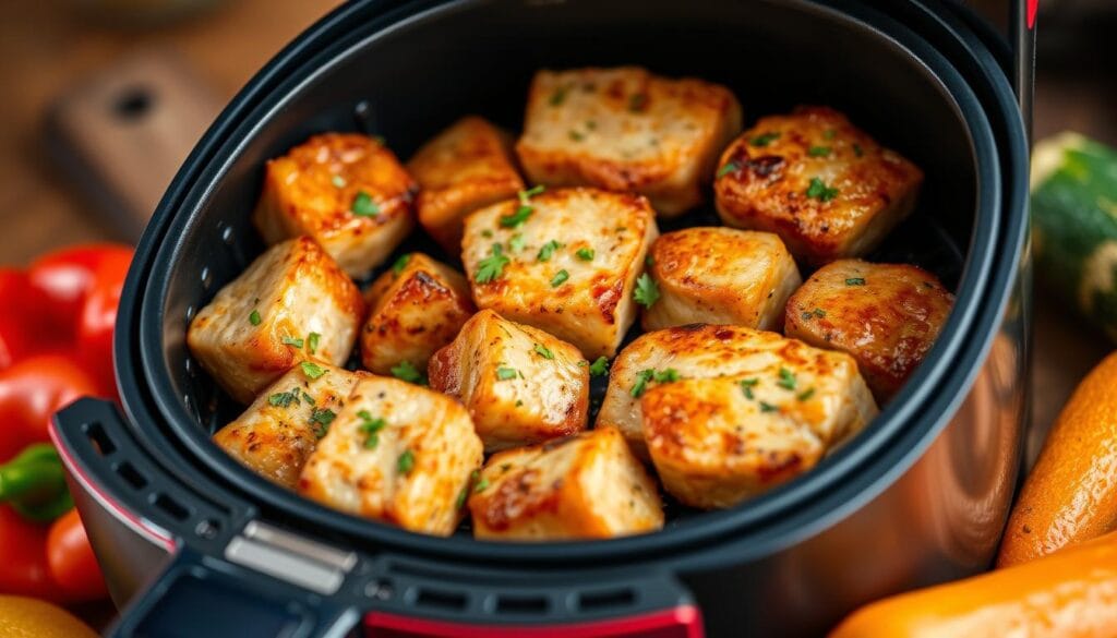 Air Fryer Pork Cube Steak Preparation