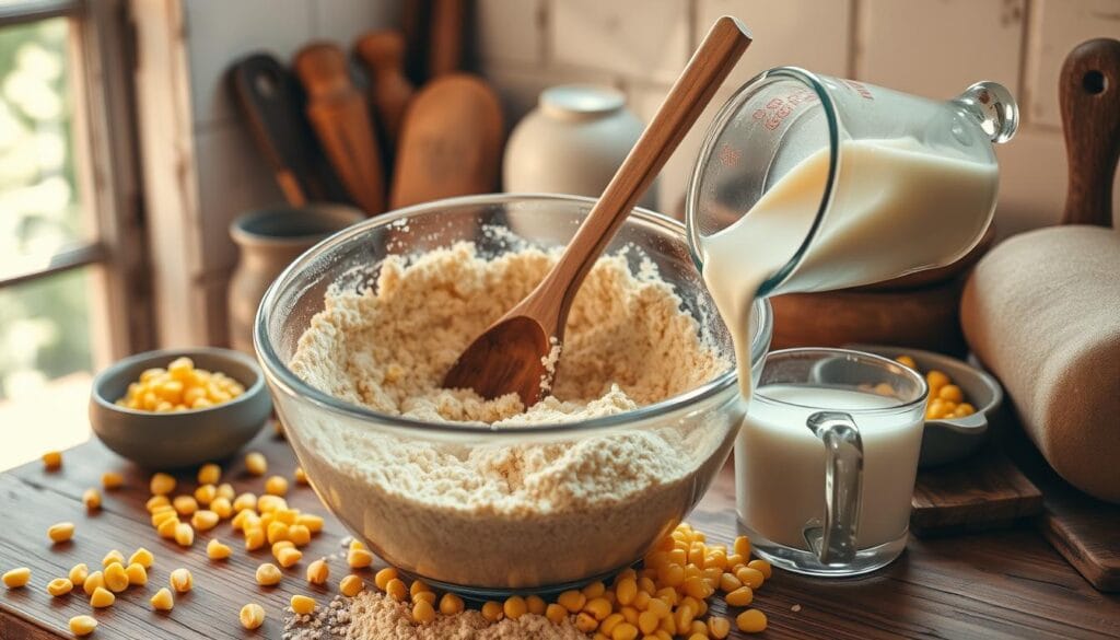 Cornbread Mixing Techniques