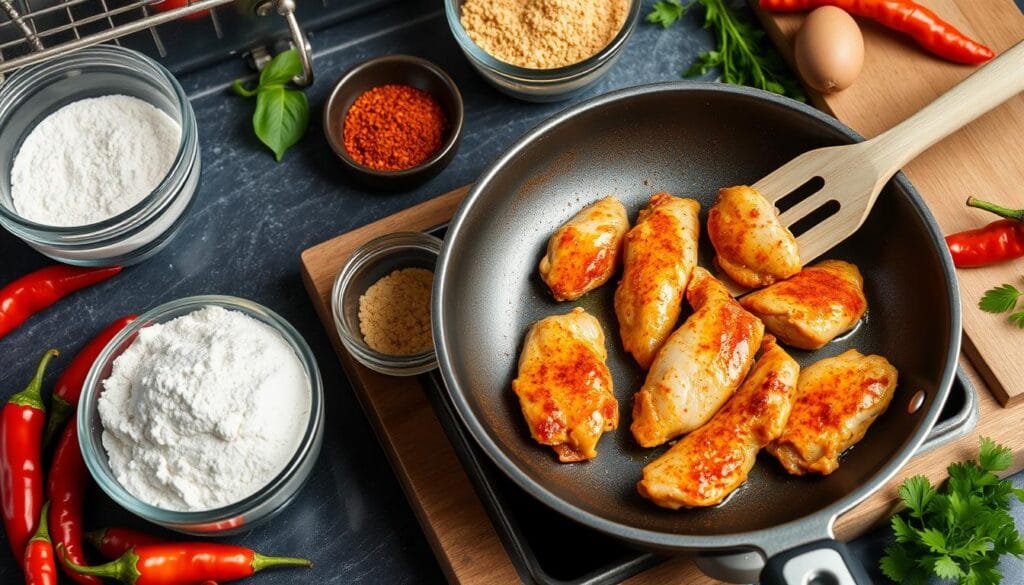 Crispy Chicken Tenders Preparation Techniques