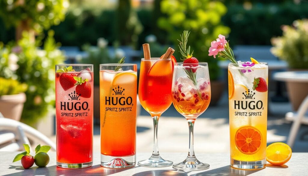 Hugo Spritz Seasonal Variations