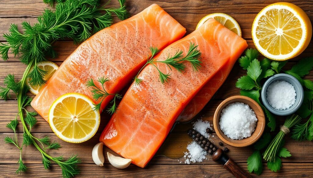 Salmon Steak Ingredients