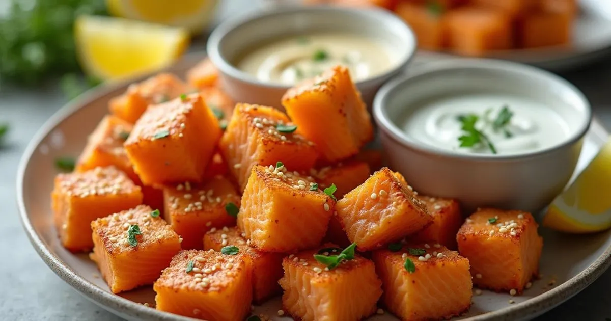 salmon bites recipe