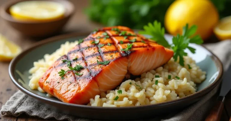 rice recipe for salmon