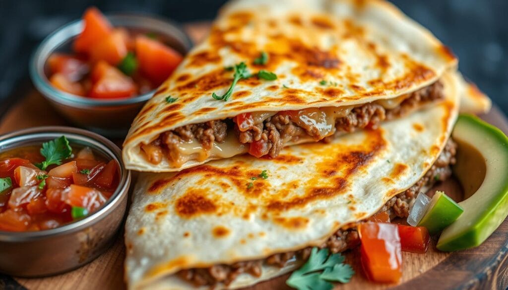 crispy quesadillas