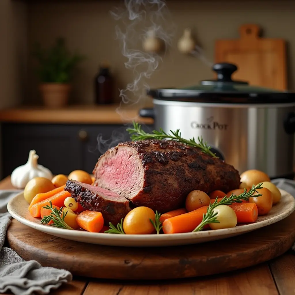 tri tip crock pot