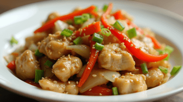 chicken and cabbage stir fry