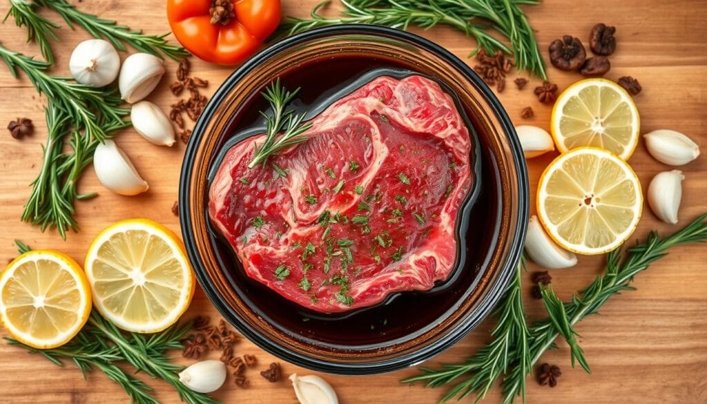 flavorful round steak marinade