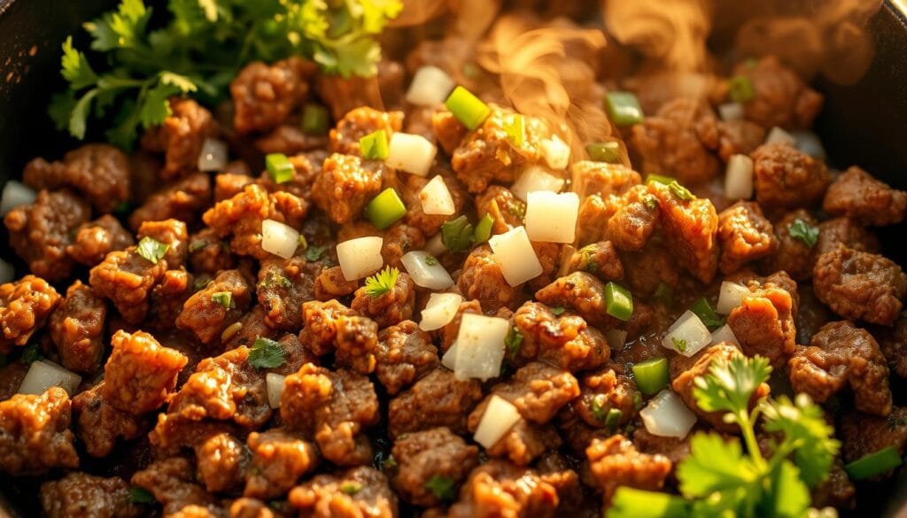 ground beef filling for quesadillas