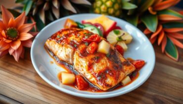 pineapple chili salmon recipe