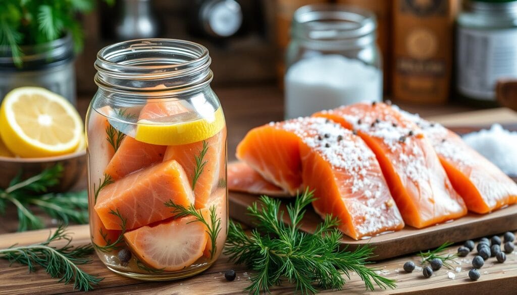 salmon brining