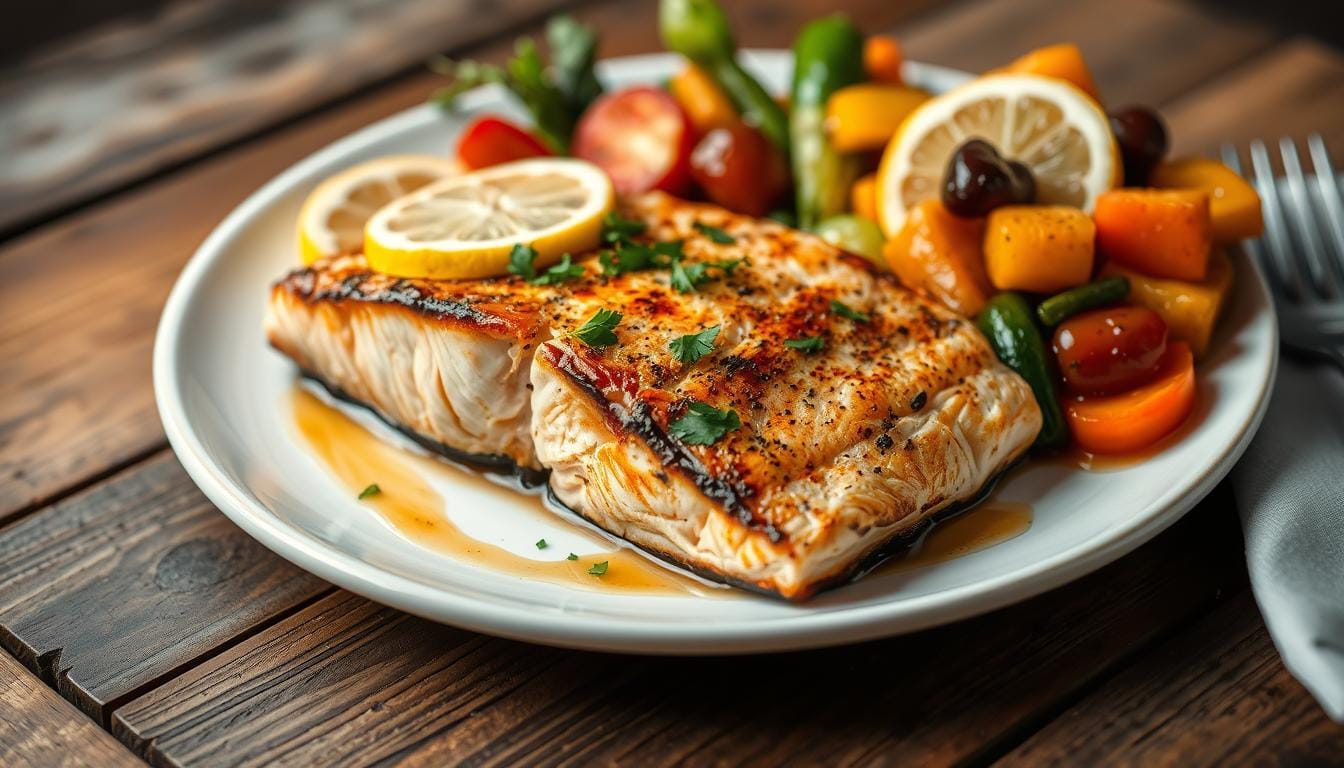 salmon steak recipe