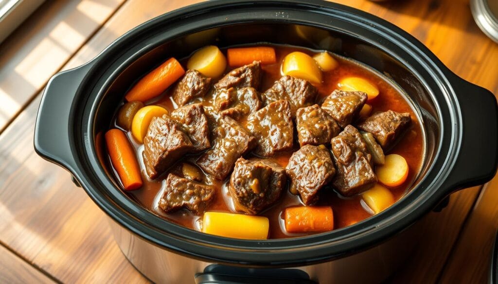 slow cooker cube steak