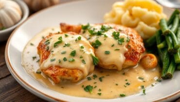 Cheesy Garlic Chicken