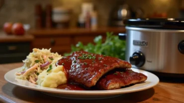 beef country ribs crockpot recipe
