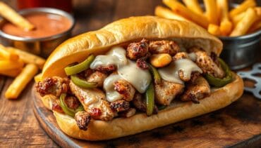 chicken philly cheesesteak recipe