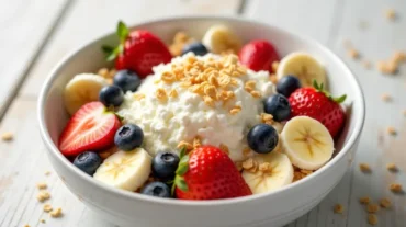 what to eat cottage cheese with