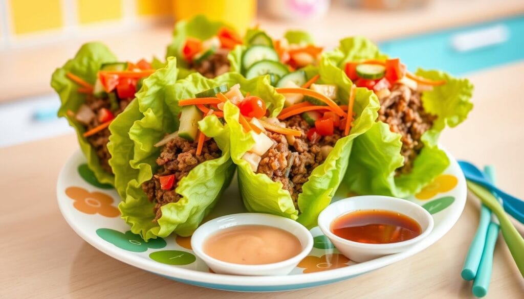 easy lettuce beef cups