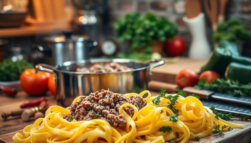 ground beef egg noodle recipes