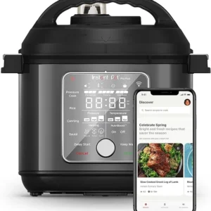 Instant Pot Pro Plus Wi-Fi Smart 10-in-1, Pressure Cooker, Slow Cooker, Rice Cooker, Steamer, Sauté Pan, Yogurt Maker, Warmer, Canning Pot, Sous Vide, Includes App with Over 800 Recipes, 6 Quart