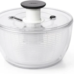 OXO Good Grips Large Salad Spinner - 6.22 Qt., White