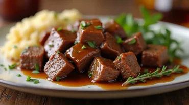 crock pot cubed steak recipe