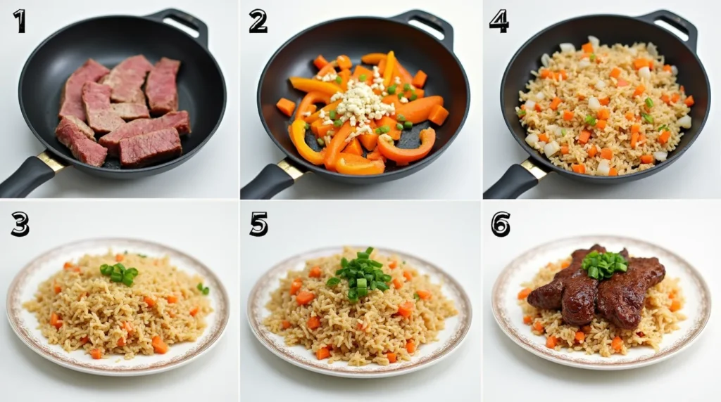 steak fried rice recipe