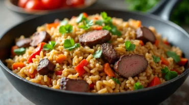 steak fried rice recipe