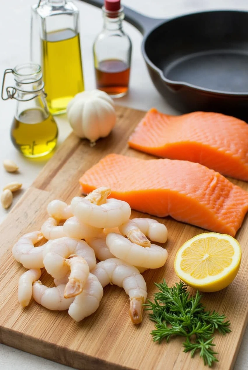 salmon and shrimp recipes