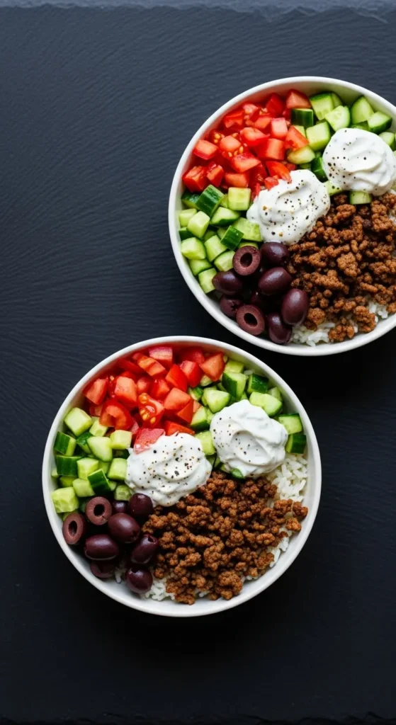 Vibrant Mediterranean Lamb Bowls