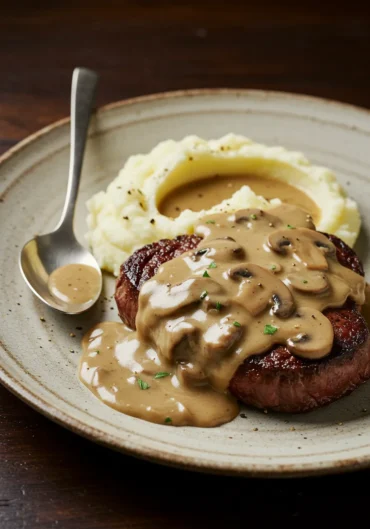 cream of mushroom cube steak recipe